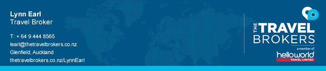 The Travel Brokers Travel Professional Lynn Earl - Auckland