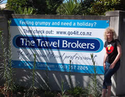 The Travel Brokers Travel Professional Carole Garnham - New Plymouth